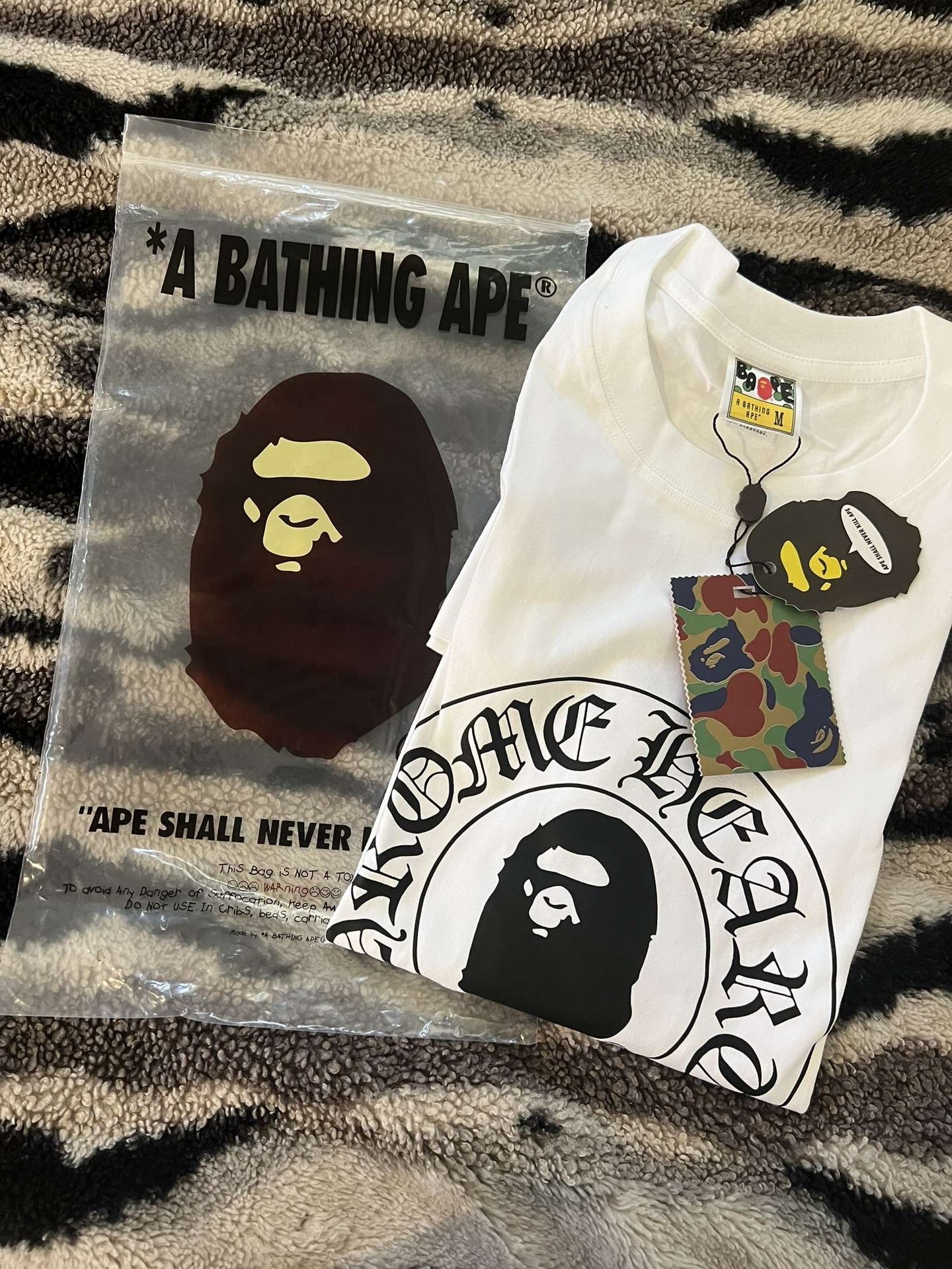 Bape Chrome Hearts Size Medium 1:1
