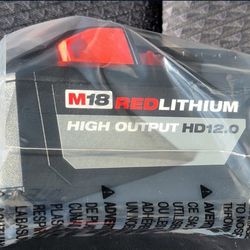 Milwaukee M18 High Output Battery 12.0