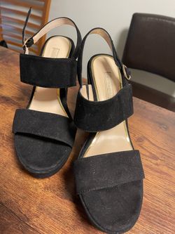 Primadonna Black Platform Shoes Sz 40/9