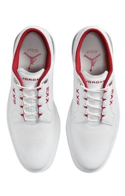 Nike Air Jordan ADG 5 Spikeless Golf Shoes Men’s Size 10.5 leather white