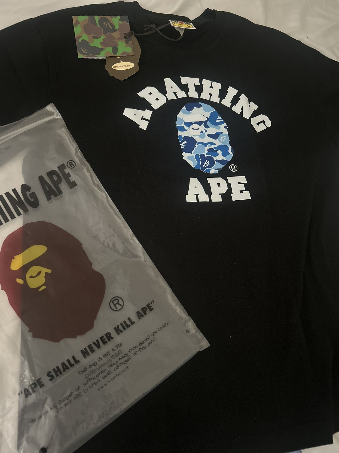 Bape Blue Size M