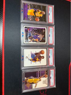 Kobe Bryant Graded Card lot