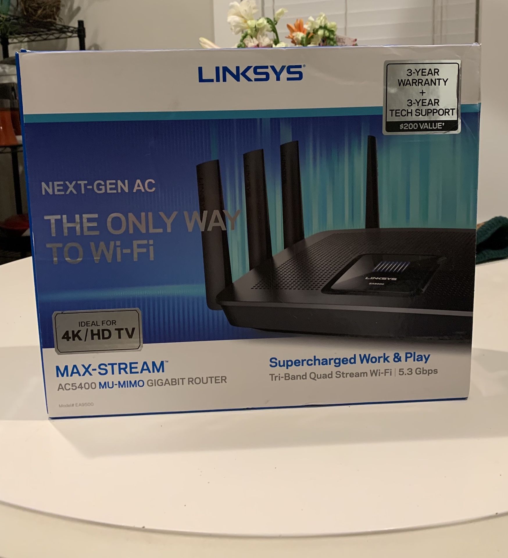 Linksys Max Stream AC5400 High speed Router