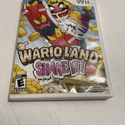 Wario Land: Shake It! (Nintendo Wii 2008) Wii game 
