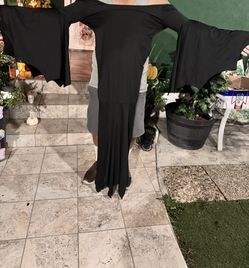 morticia adams vestido