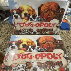 DOG OPOLY BOARD GAME 