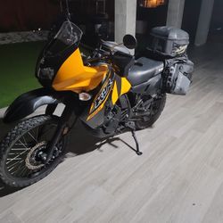 2018 Kawasaki Klr 650  4 Stroke With Tusk Bags