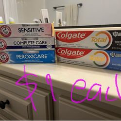 Toothpastes 