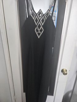 Long Black Dress Size 8
