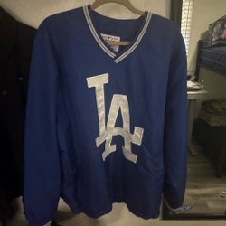 LA Dodgers MLB Pullover Windbreaker Jacket