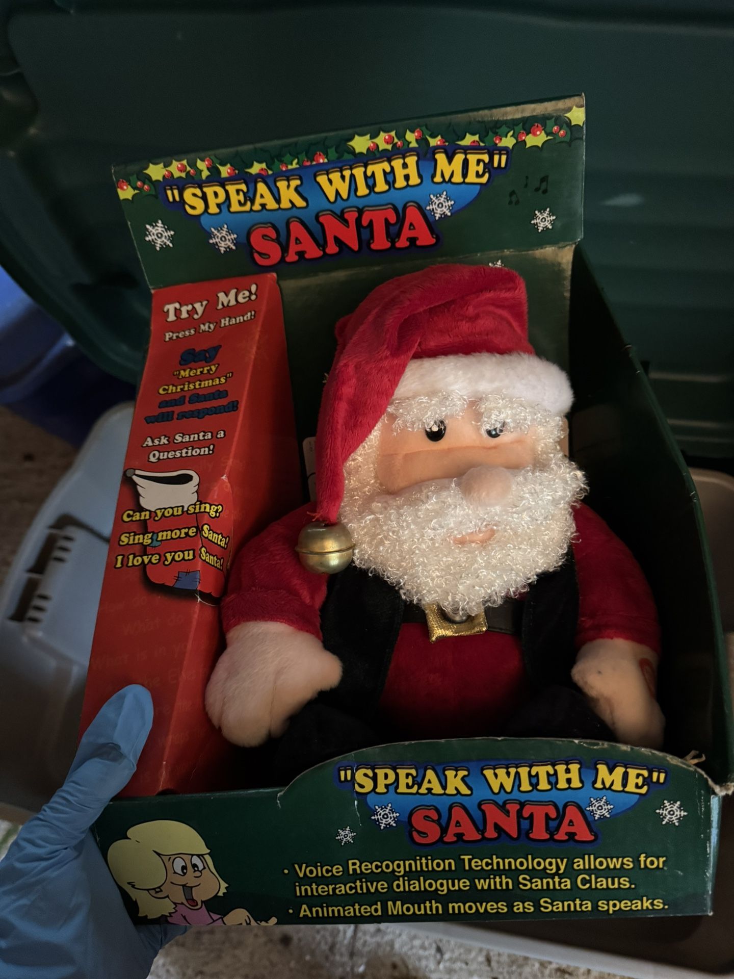 Speak With Me Santa