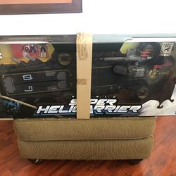 MARVEL AVENGERS SUPER HELICARRIER  2012 SDCC EXCLUSIVE WTIH HASBRO RESHIPPER