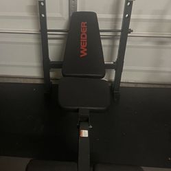 Weider legacy standard discount weight bench and rack