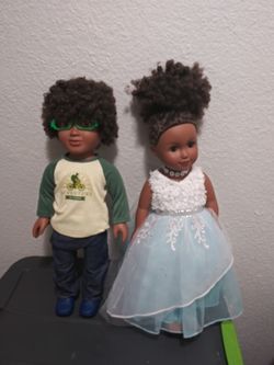 My Life Boy and Girl dolls