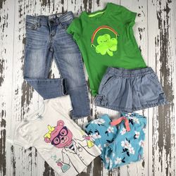 5 Piece Girl 4T Bundle B’Gosh, Carters, Cat & Jack