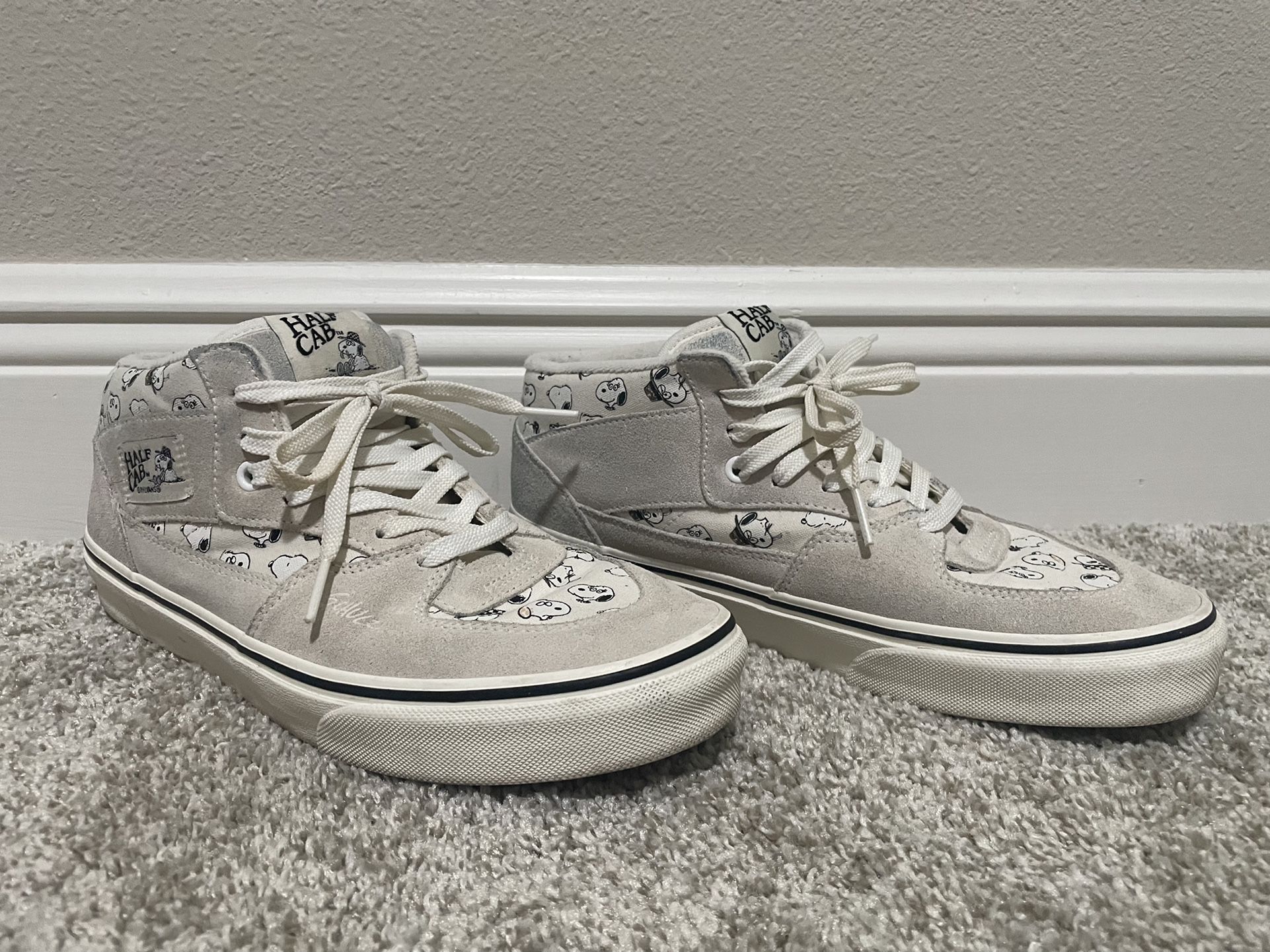Vans Half Cab (Peanuts Snoopy Family/Marshmallow) Size for in FL - OfferUp