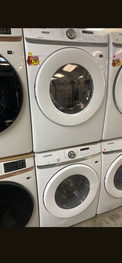 SAMSUNG FRONTLOAD GAS SET