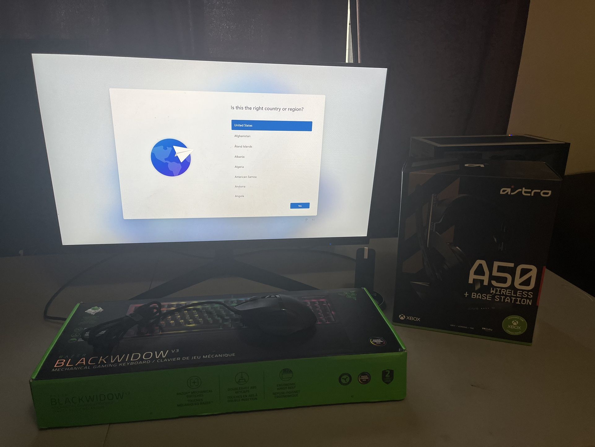 Full Gaming Computer Set