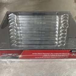 Snap On 10pc Metric 12-point Flank Drive Set 