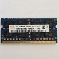 Hynix 4GB DDR3 Memory SO-DIMM 204pin PC3L-12800S 1600MHz HMT351S6EFR8A-PB