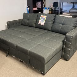 Grey Sleeper Sofa 🩶🙌🏼 $799