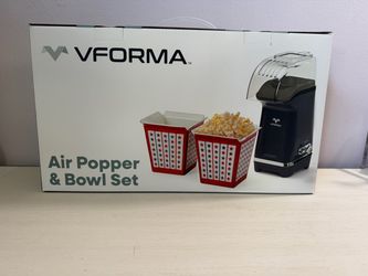 VFORMA air popper and & bowl set