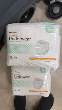 McKesson Classic Underwear Large – 2 Packs