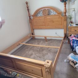 Bed Frame And Chest