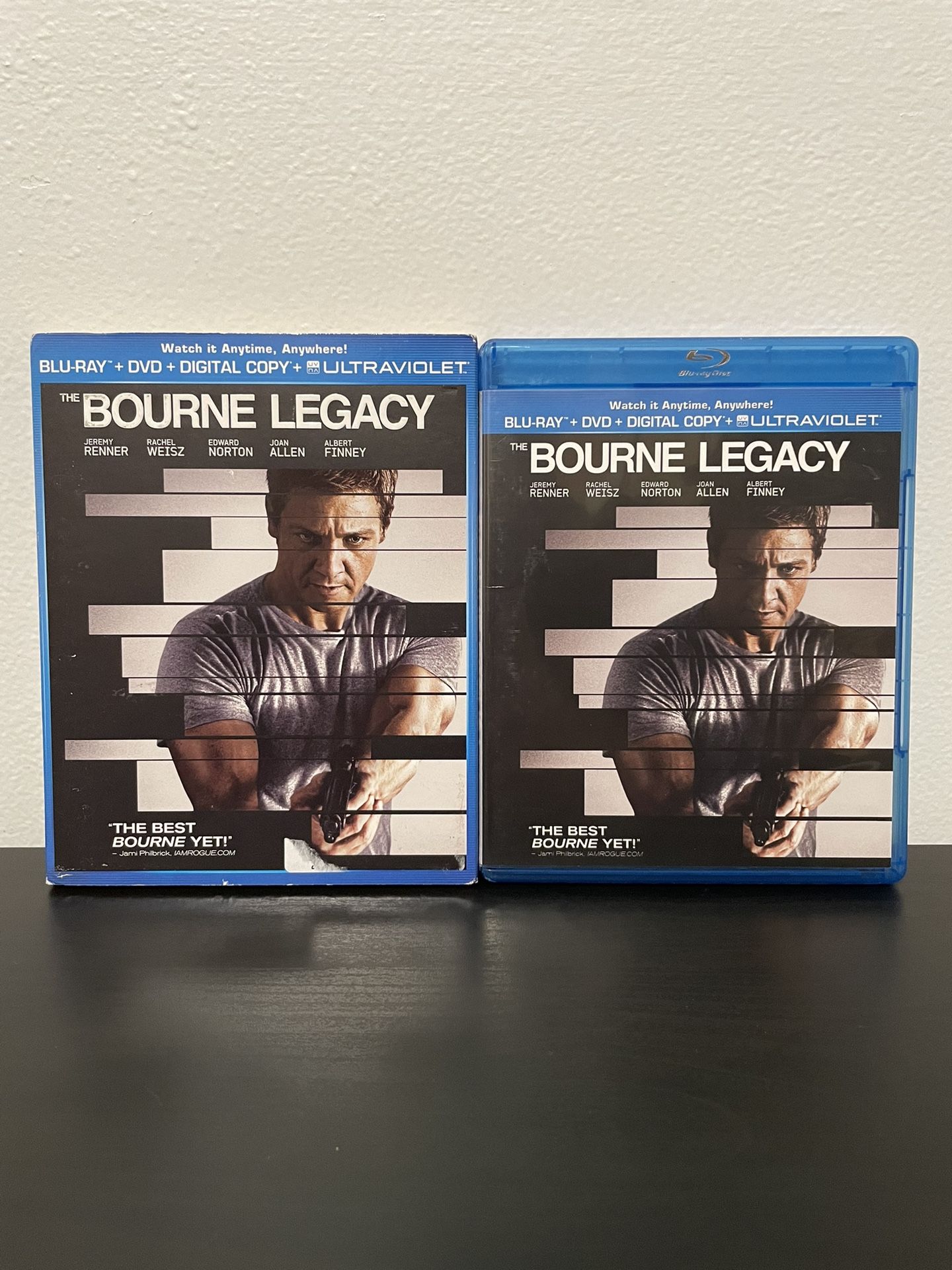 The Bourne Legacy Blu-Ray (NO DVD) Jeremy Renner Edward Norton Slipcover 2012