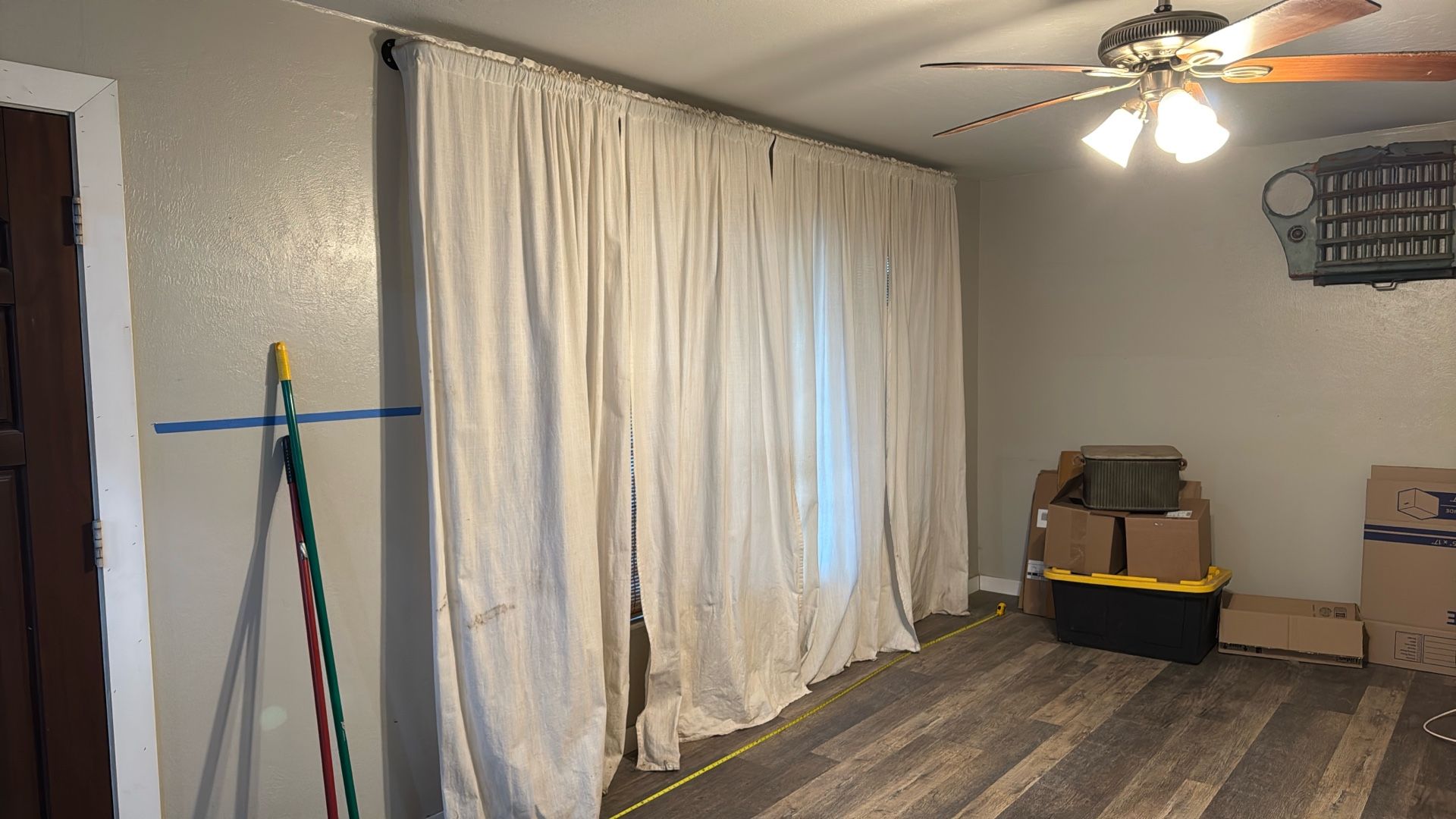 11 Foot Industrial Pipe Curtain