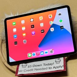 Apple IPad Pro 11 Inch 1st Generation Tablet - $1 To Take it Home same Day and Pay the Rest later!