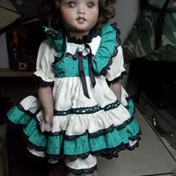 Antique Porcelain Doll 