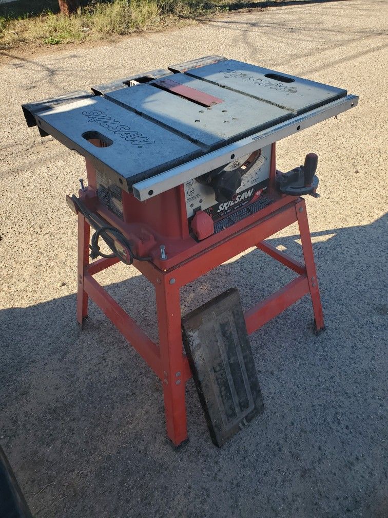 skil table saw 15Am/ 10'