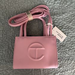 Mini Telfar Bag Bubblegum Pink