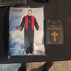 Priest And Bible 