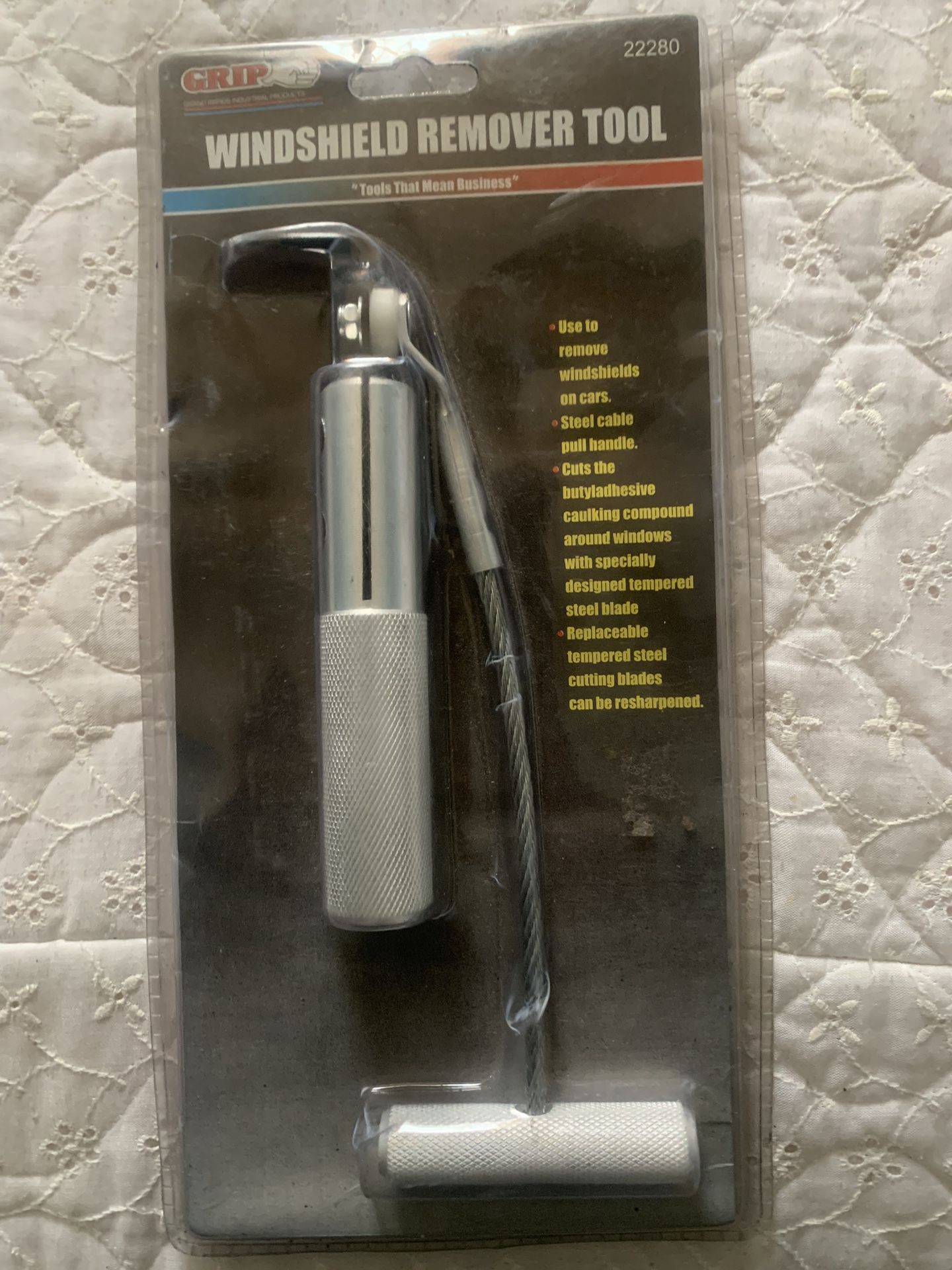Windshield Removal Tool 