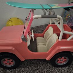 Toy Jeep For Dolls 