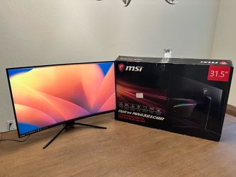 31” MSI Curved Gaming Monitor