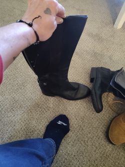 Knee High Black Boots