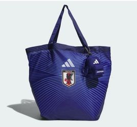 NWT Japan National Soccer Adidas Mini Keychain Backpack Tote Bag FIFA WC 2026