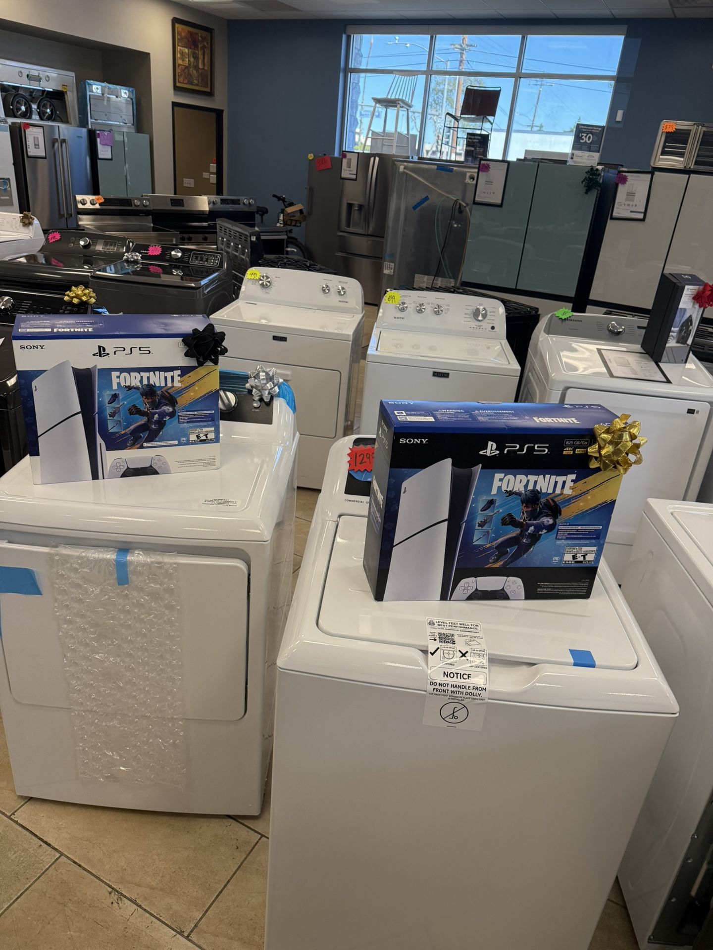 GE Comercial Washer Dryer 