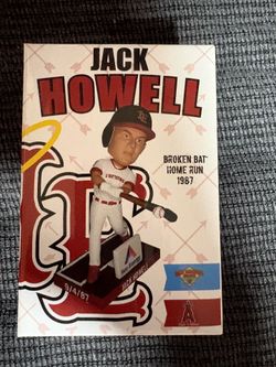 Jack Howell broken bat home run inland empire 66ers bobble head