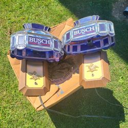 Bar Lights and Pull Behind Cooler