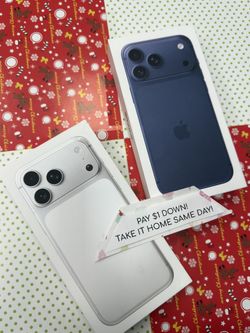 Apple iPhone 17 Pro Max - Pay $5 DOWN AVAILABLE - NO CREDIT NEEDED