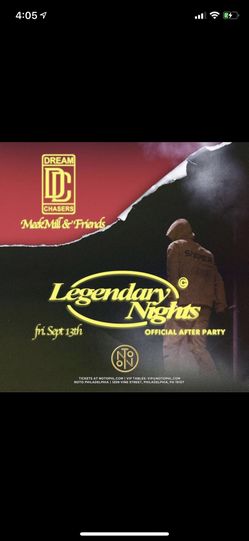 Meek Mill Live Legendary Nights Tour After Party