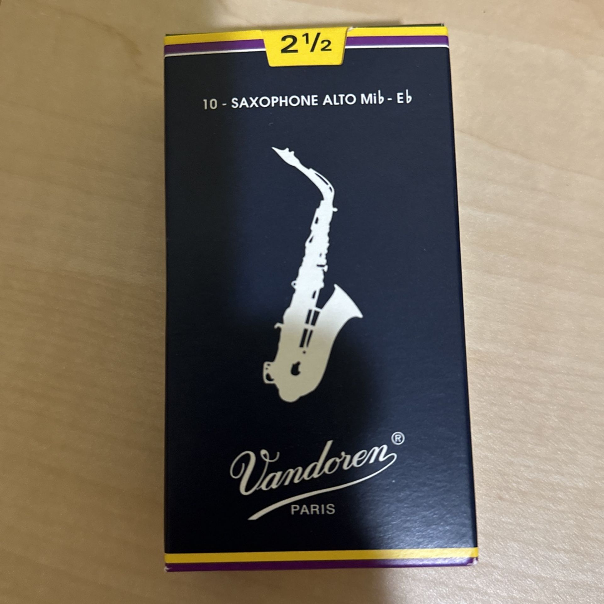 8 Vandoren Paris Saxophone Alto Min-eb 2 1/2
