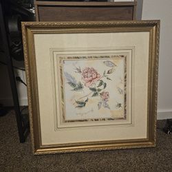 Vintage "Rose" Picture Frame