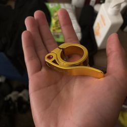 Gold Seat Clamp 31.8mm