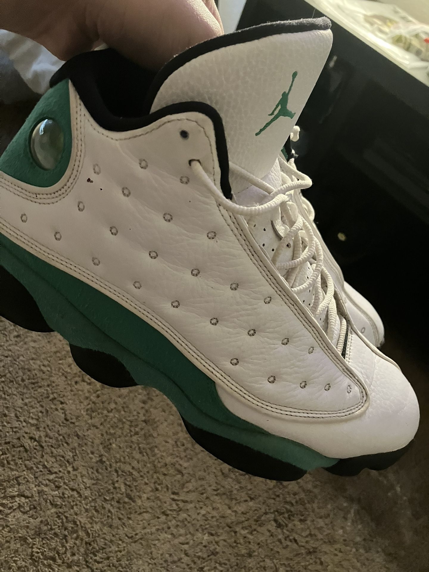 Jordan’s Lucky Green 13s