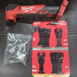 Milwaukee M18 FUEL Oscillating Multi Tool & Blades (Tool Only)